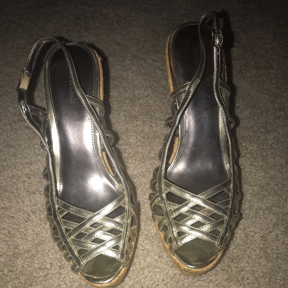 Calvin Klein Wedge Sandals